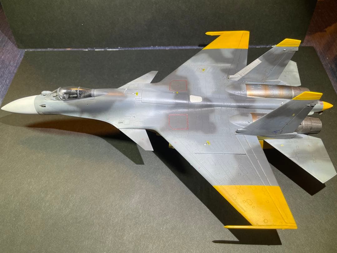 1/72 su-37 完成品