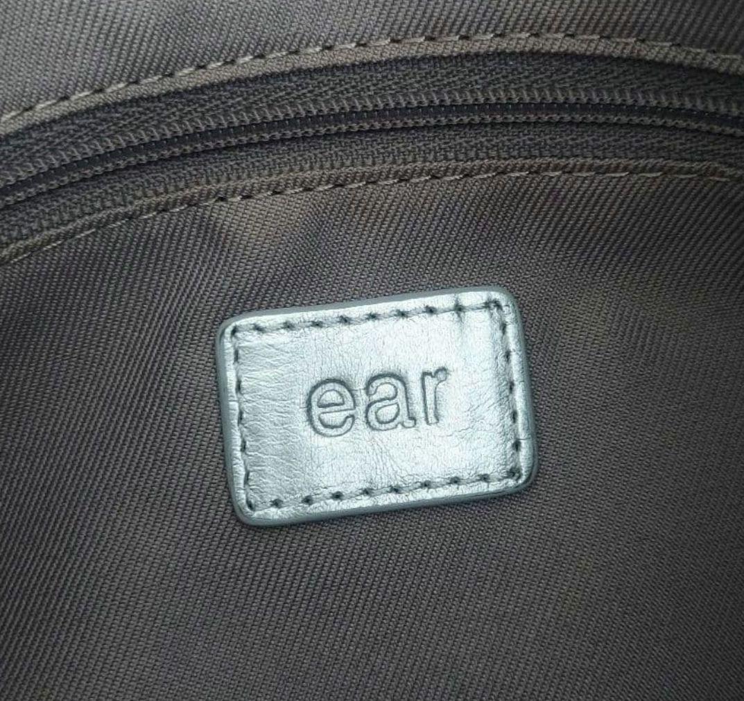 極美品✨ear PAPILLONNER　 スワローマチショルダー　本革 シルバー