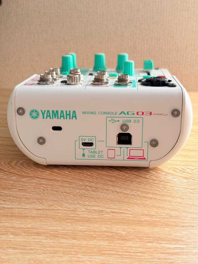 【初音ミクモデル】 AG03 オーディオミキサー ヤマハ YAMAHA