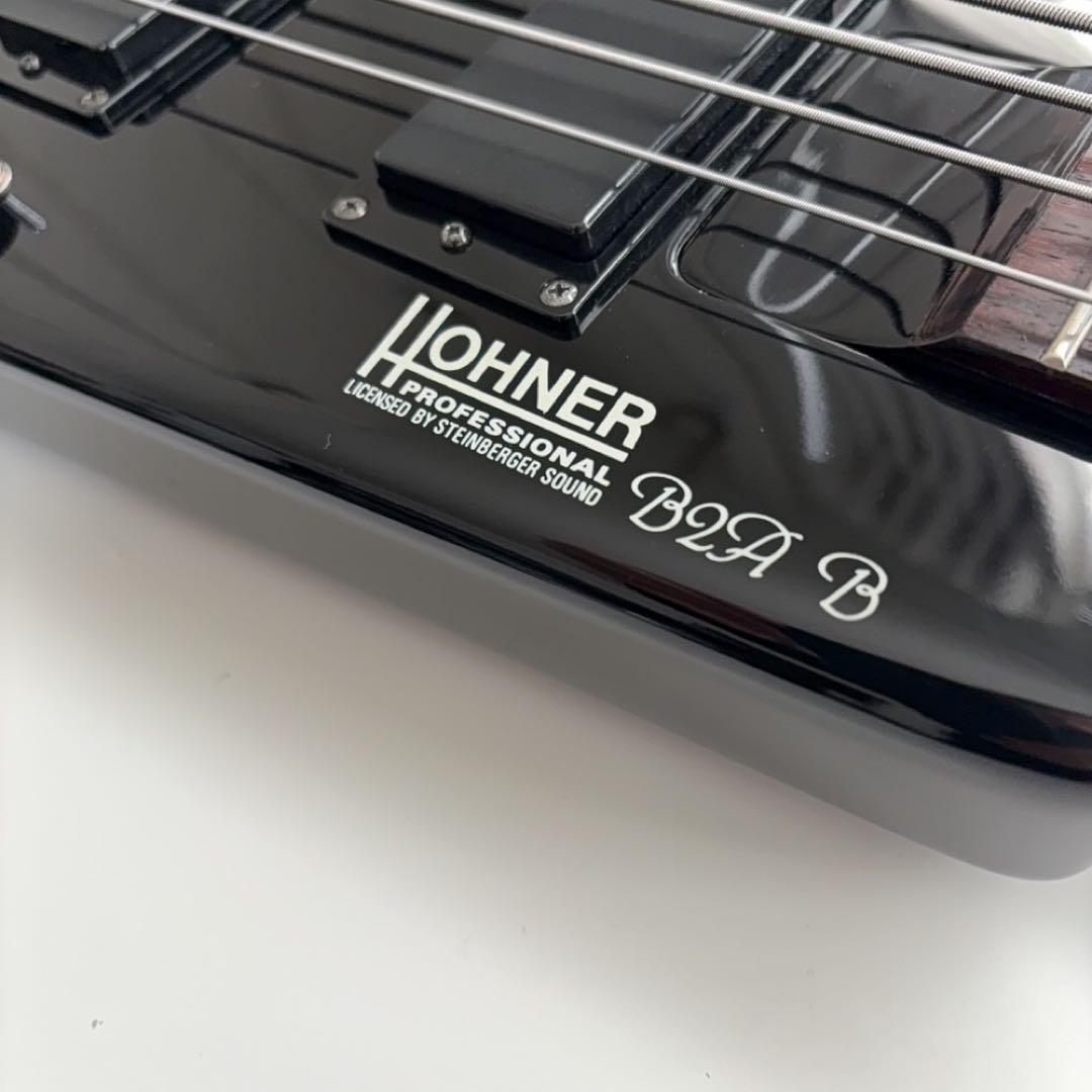 美品　ベース　ヘッドレス　HOHNER B2A-B アクティブ　ビンテージ