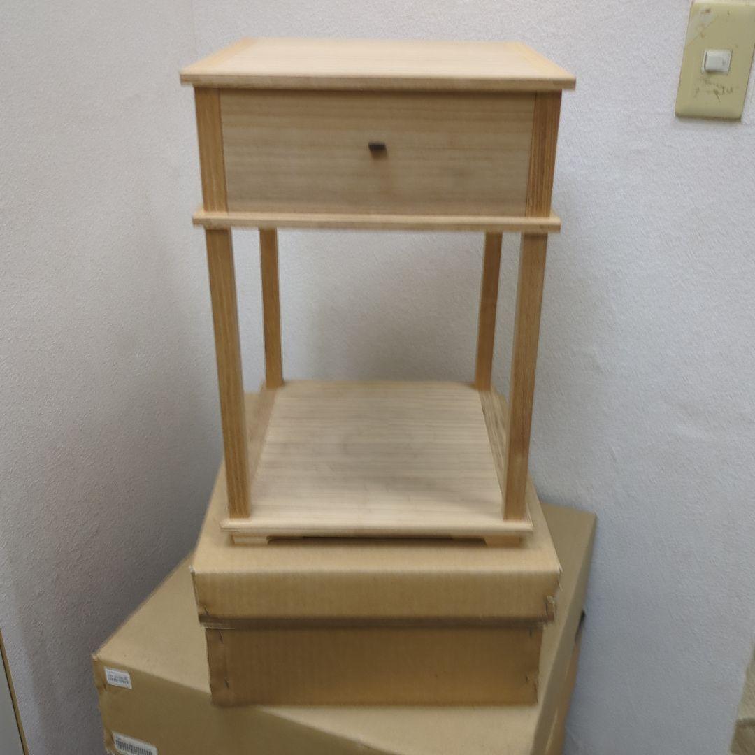 三木町棚　江岑棚 棚　木製　茶道具　お点前　紙箱　組み立て式