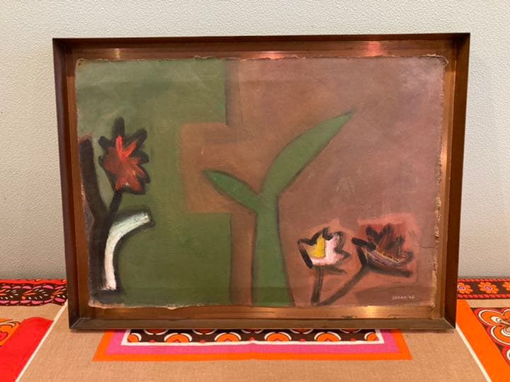 ホアキンベラオ　絵画　オイルペインティング　パステル