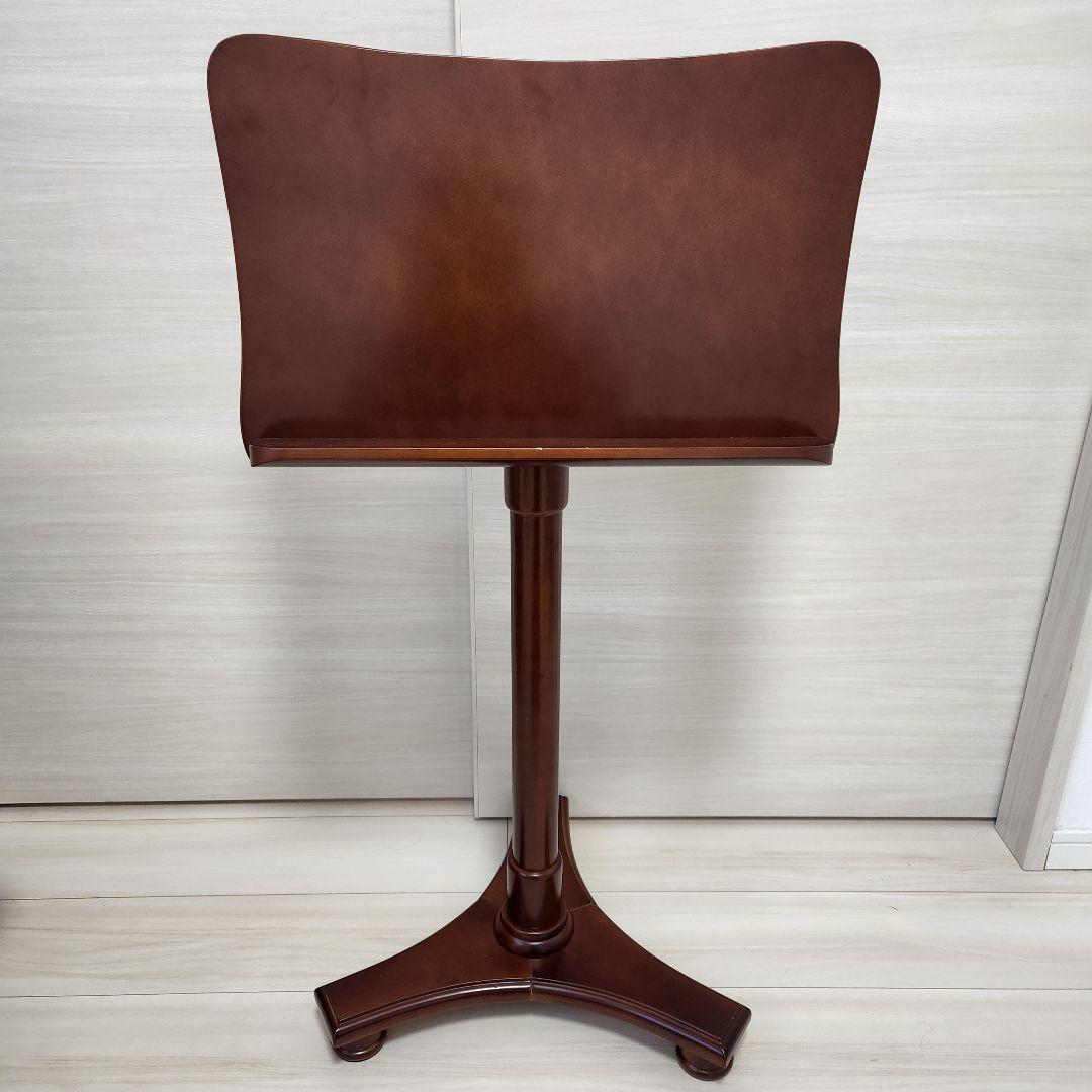 キクタニ 譜面台 木製 高さ調整 FS-GS BRO