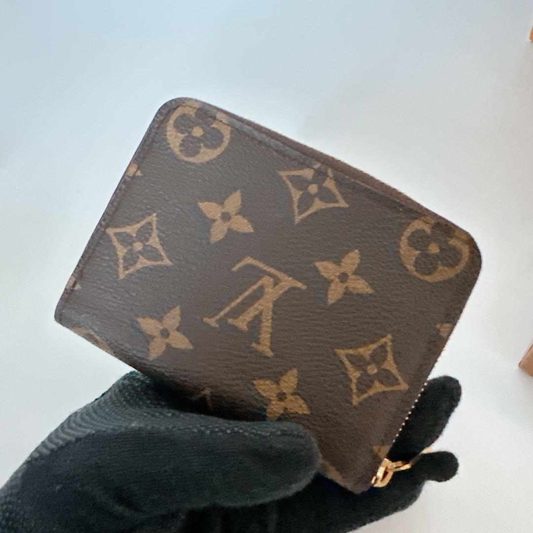 ルイヴィトン　モノグラム　ジッピーパース　ミニ財布　ケース