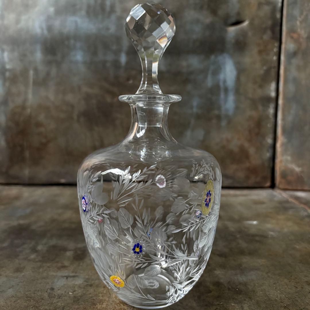 サンルイ ボッティチェリ ミルフィオリ デキャンタ st.louis