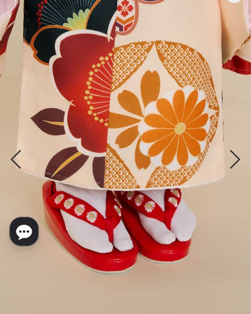 七五三 3才 被布セット 桜に七宝