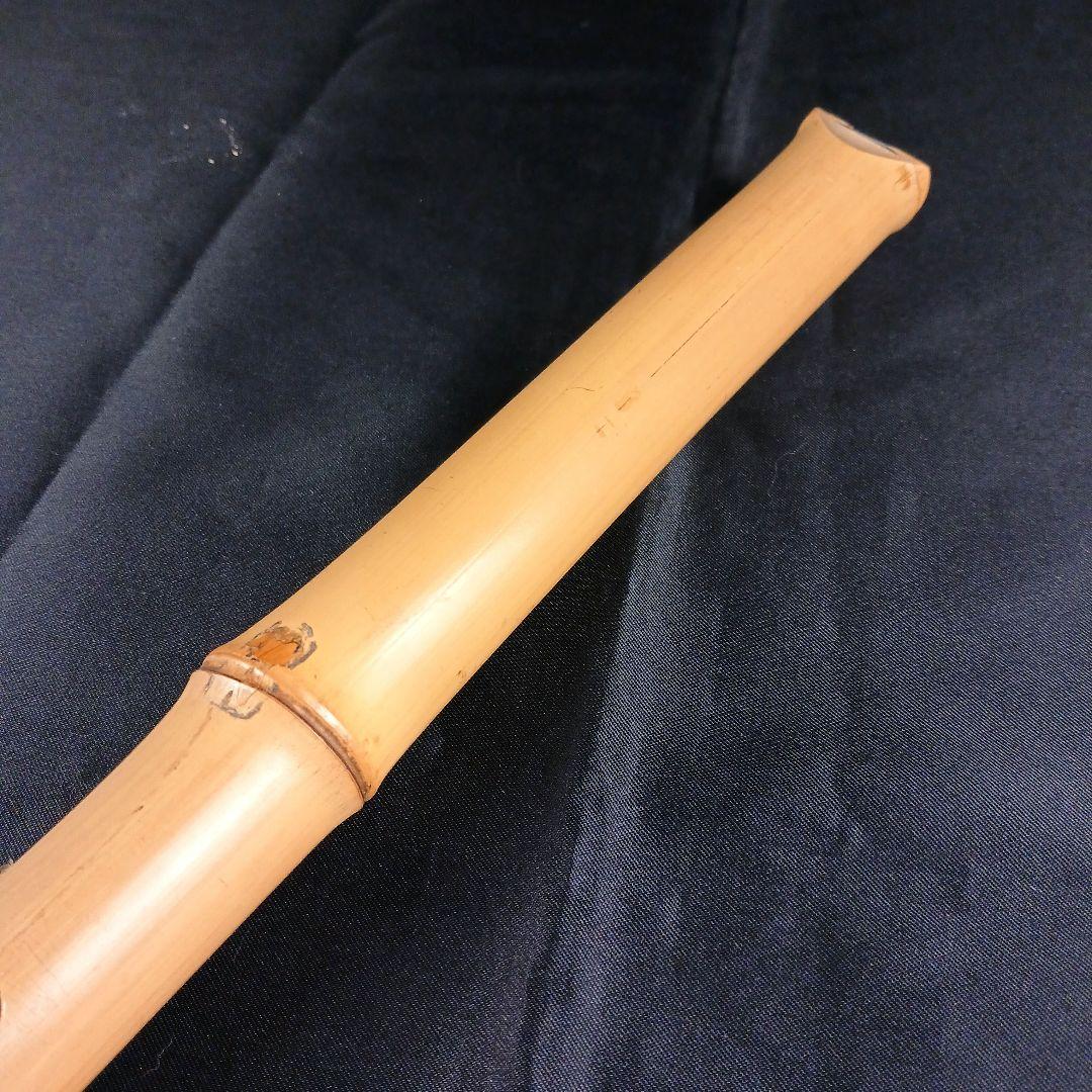 Y3110-4 琴古流 尺八 草野鈴風 全長55㎝ 竹製