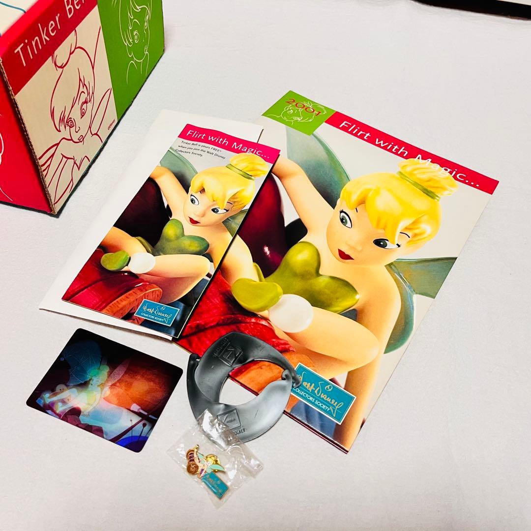 ディズニー　WDCC ピーターパン　ティンカーベル　フィギュア　陶器製　希少