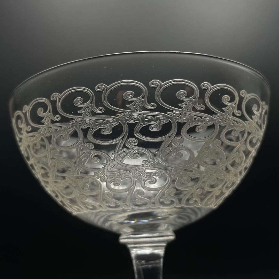 オールドバカラ　Baccarat　ローハン　シャンパンクープ　グラス