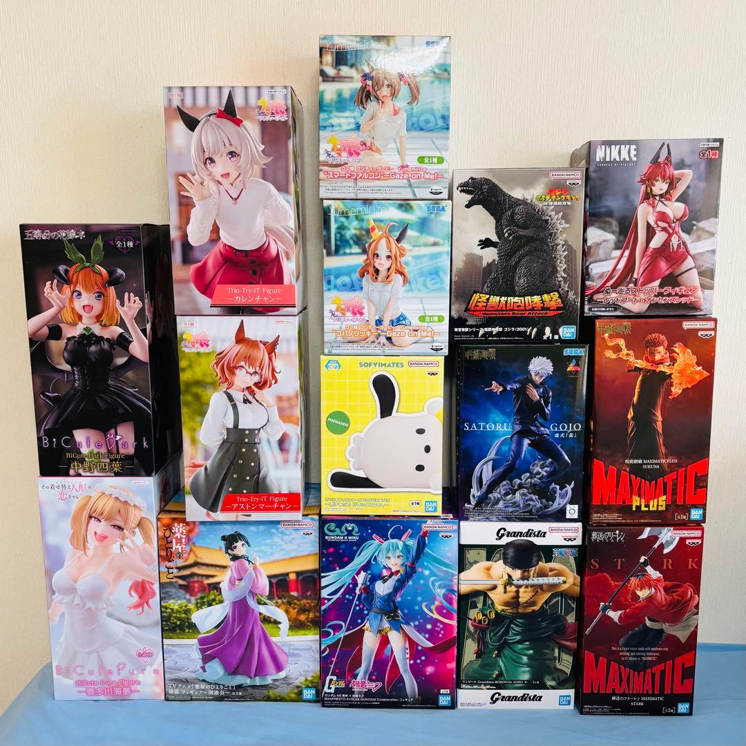 【開封品あり】プライズフィギュア　まとめ売り　15点