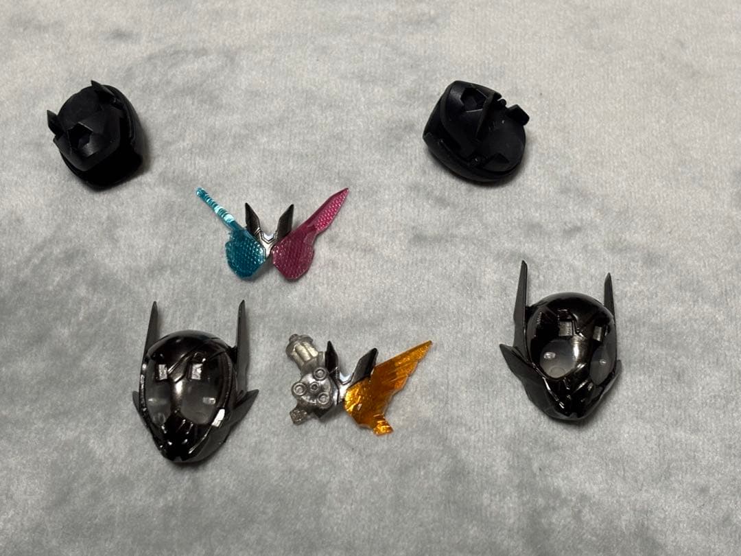 発光頭部＋オプションパーツs.h.figuarts ビルド ハザードフォーム用