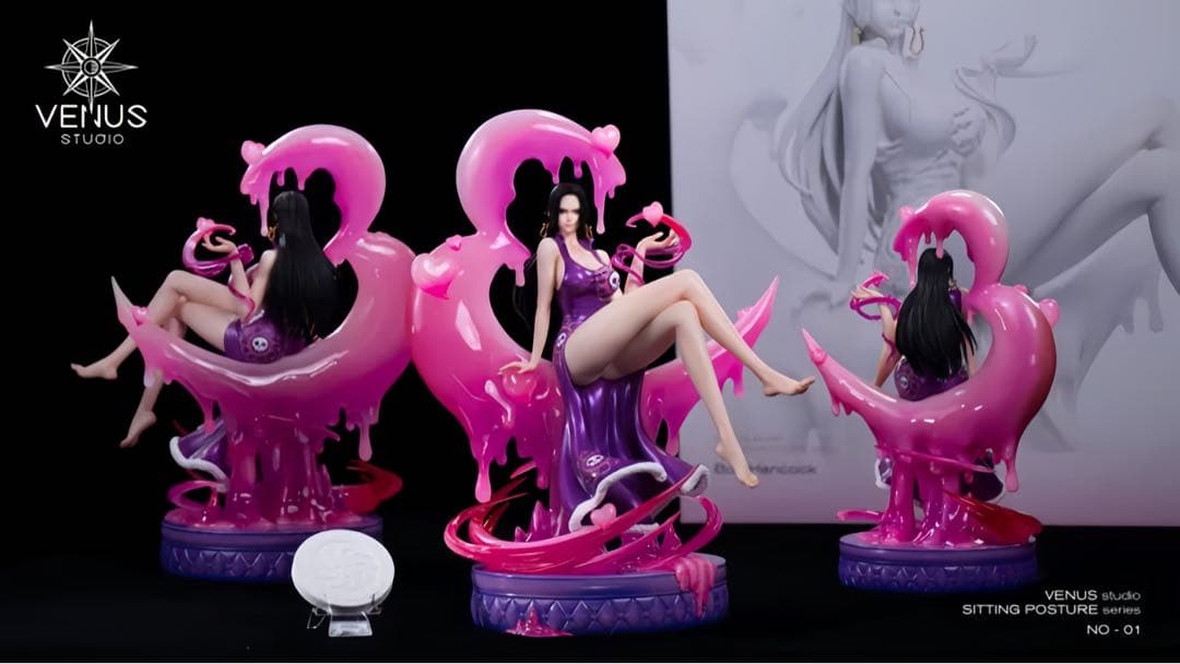 ワンピース　ボア・ハンコック　ガレージキット　フィギュア　完成品