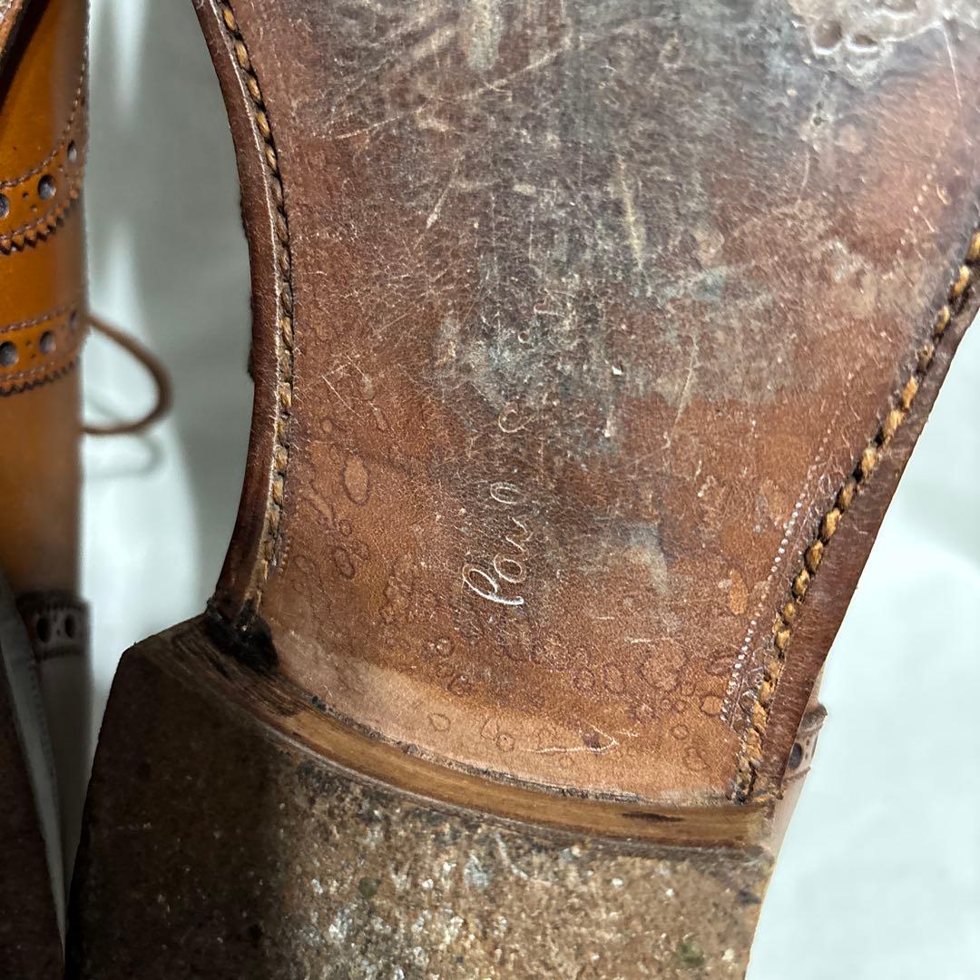 Paul Smith 英国製　ウイングチップ サイズ約26cm美品