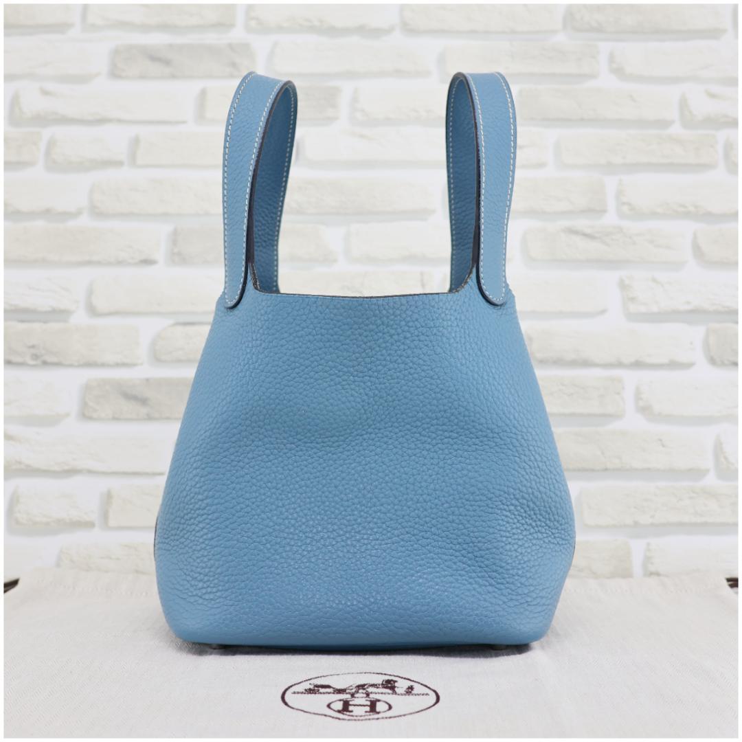 mtoe　エルメス ピコタンロック PM 18 ブルージーン □R刻