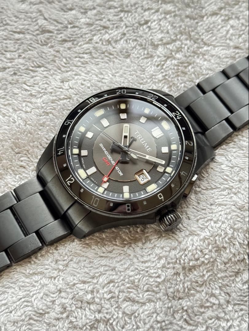 【最後のKINETIC？】セイコーエプソンTRUMEトゥルームチタンブレス