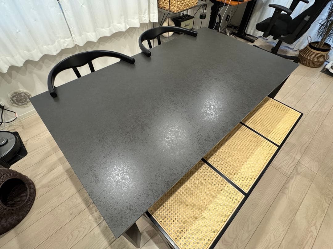 【fiiaさん専用】セラミックダイニングテーブル　150cm