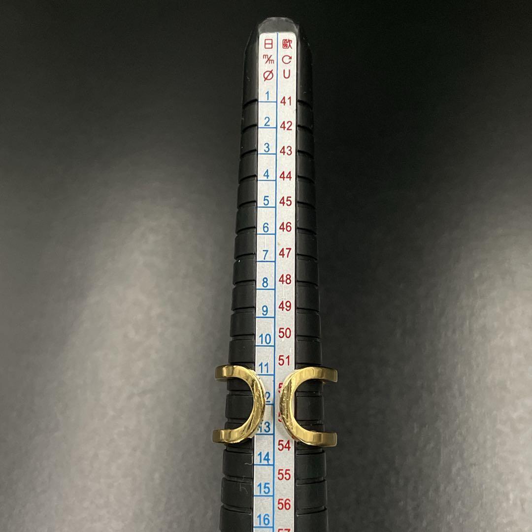 美品　FENDI フェンディ　オーロックリング　FF リング　ゴールド　指輪