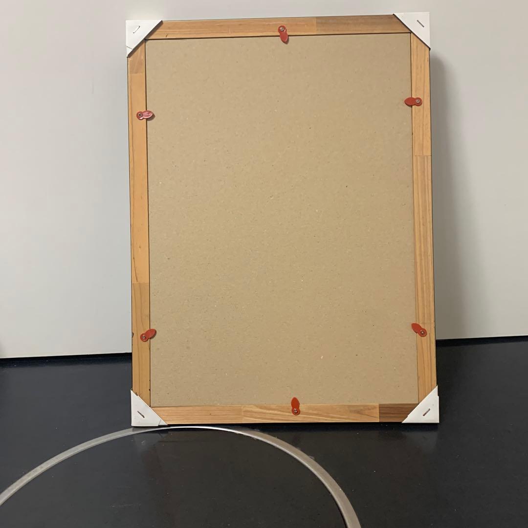 【中古】CROWN A-3サイズ 木製額縁19-334