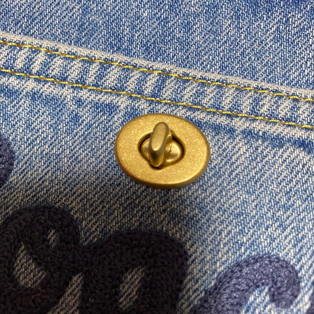 本日のみ出品☆美品☆COACH デニム ショルダーバッグ☆カメラ☆クロスボディ☆