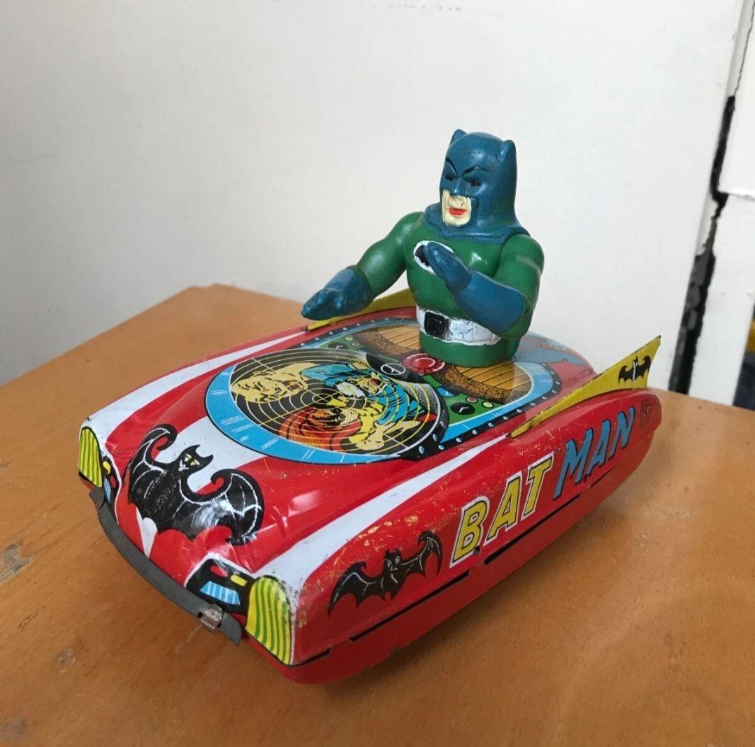 やのまん　YANOMAN バットマン　カー　BATMAN　ブリキ　ヴィンテージ
