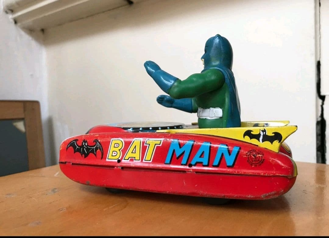 やのまん　YANOMAN バットマン　カー　BATMAN　ブリキ　ヴィンテージ