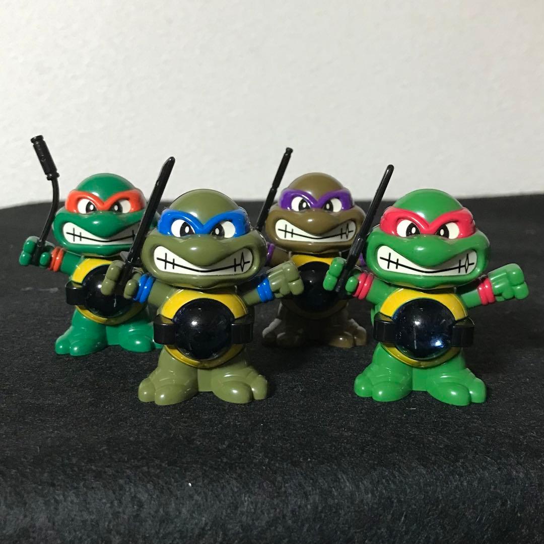 ミュータントタートルズ　ビーダマン4個セット