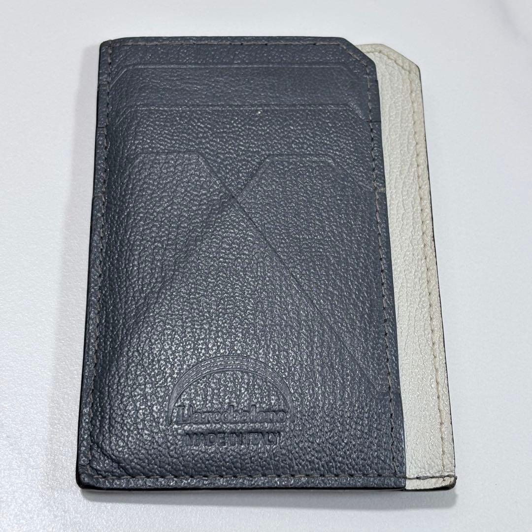 【美品】L’arcobaleno ラルコバレーノ スマートミニウォレット