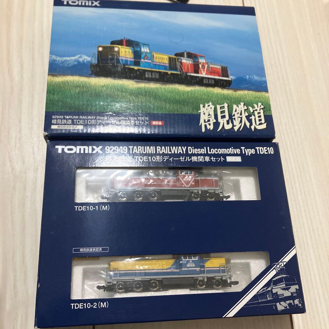 TOMIX 92949 樽見鉄道TDE10形ディーゼル機関車セット
