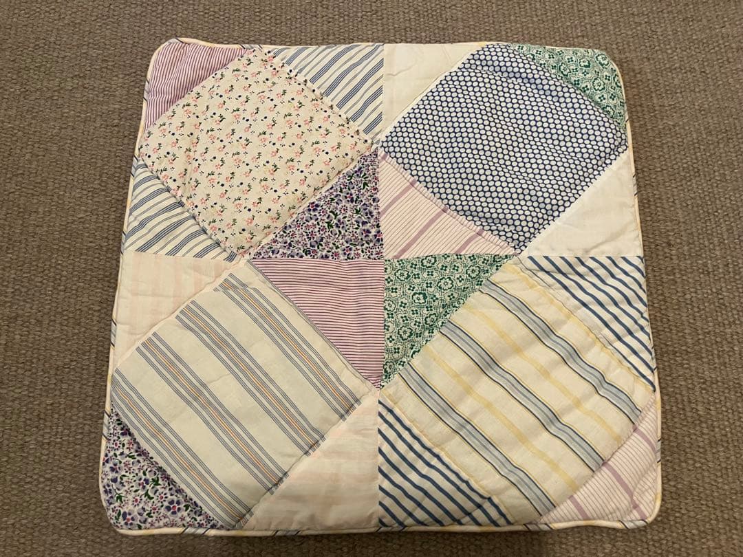 【美品・希少❗️】ラルフローレン・パッチワーククッション2個