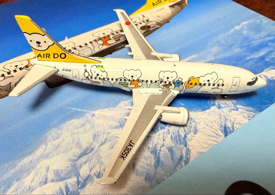 AIR DO ボーイング737-500 JA305K ベア・ドゥ 特別塗装機