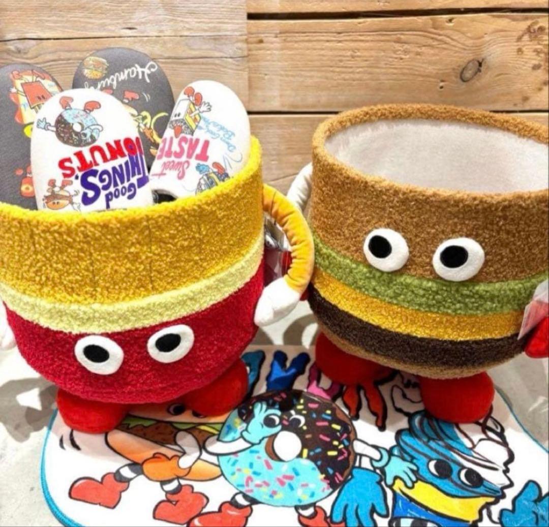 ニコアンド　niko and… フレーバーズ　スタンドバスケット　ブラウン