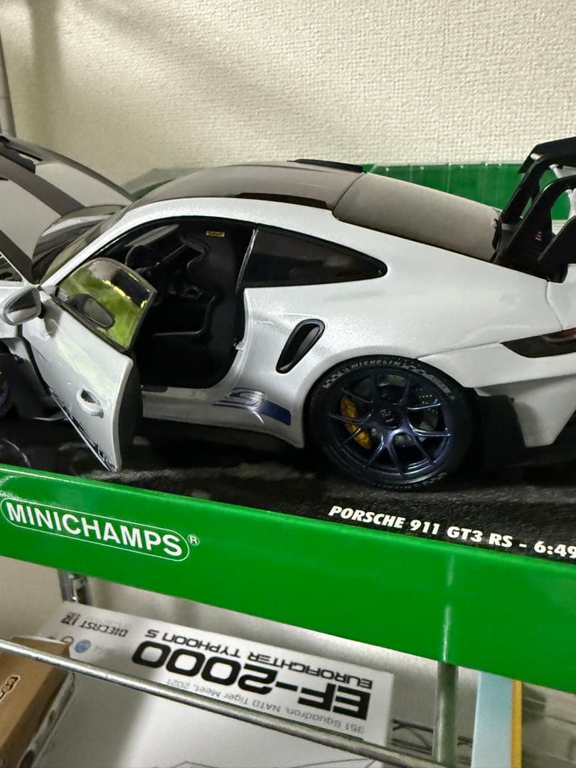 最安　限定品　1/18 ミニチャンプス　ポルシェ911 GT3 RS