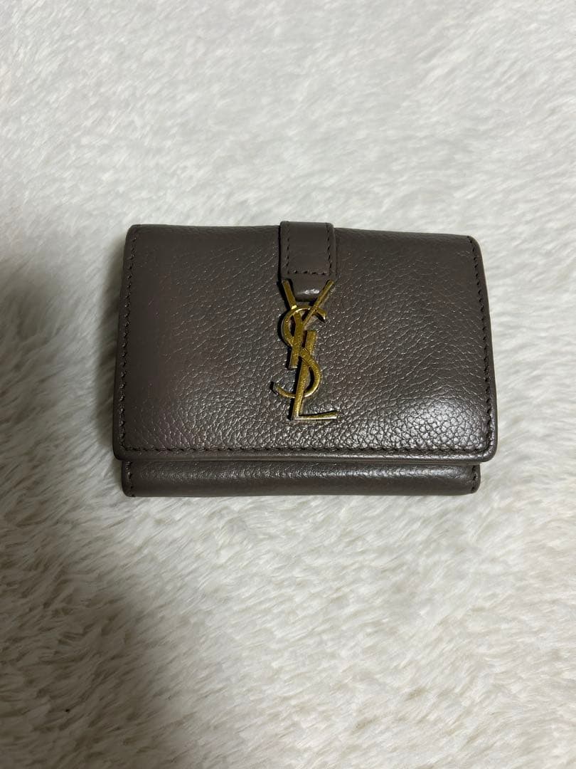 SAINT LAURENT オリガミ タイニー 折り財布 カサンドラ