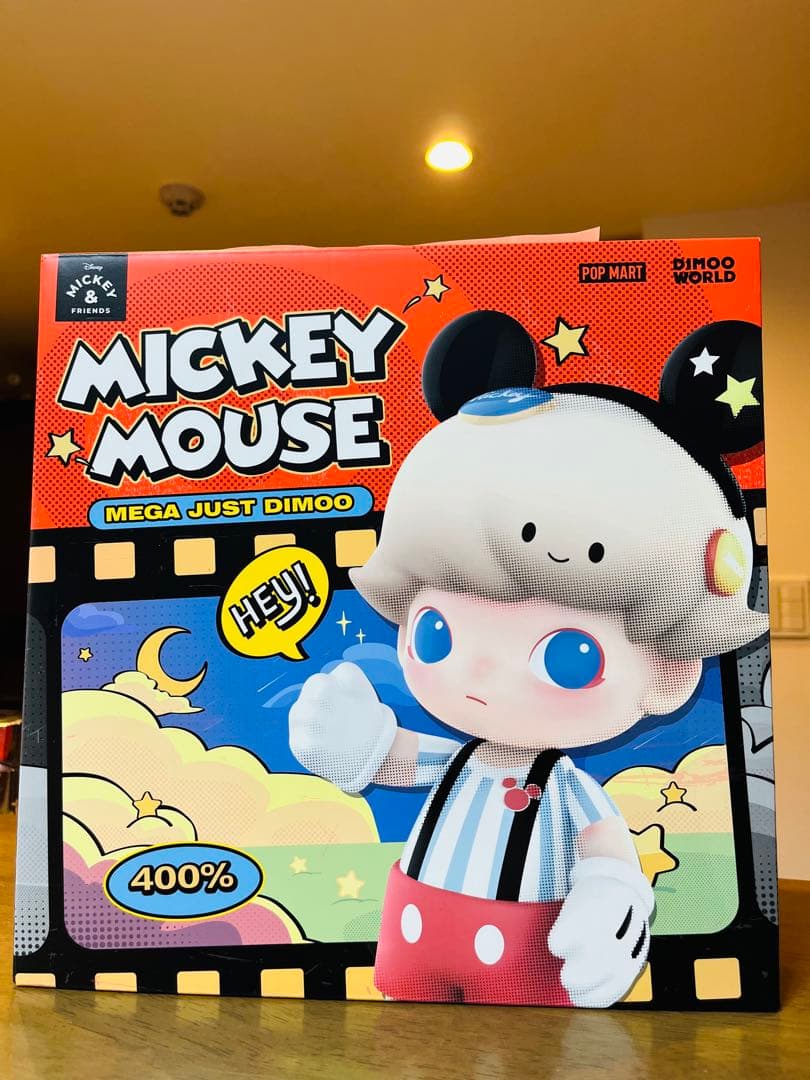 【正規品】MEGA JUST DIMOO 400% Mickey Mouse