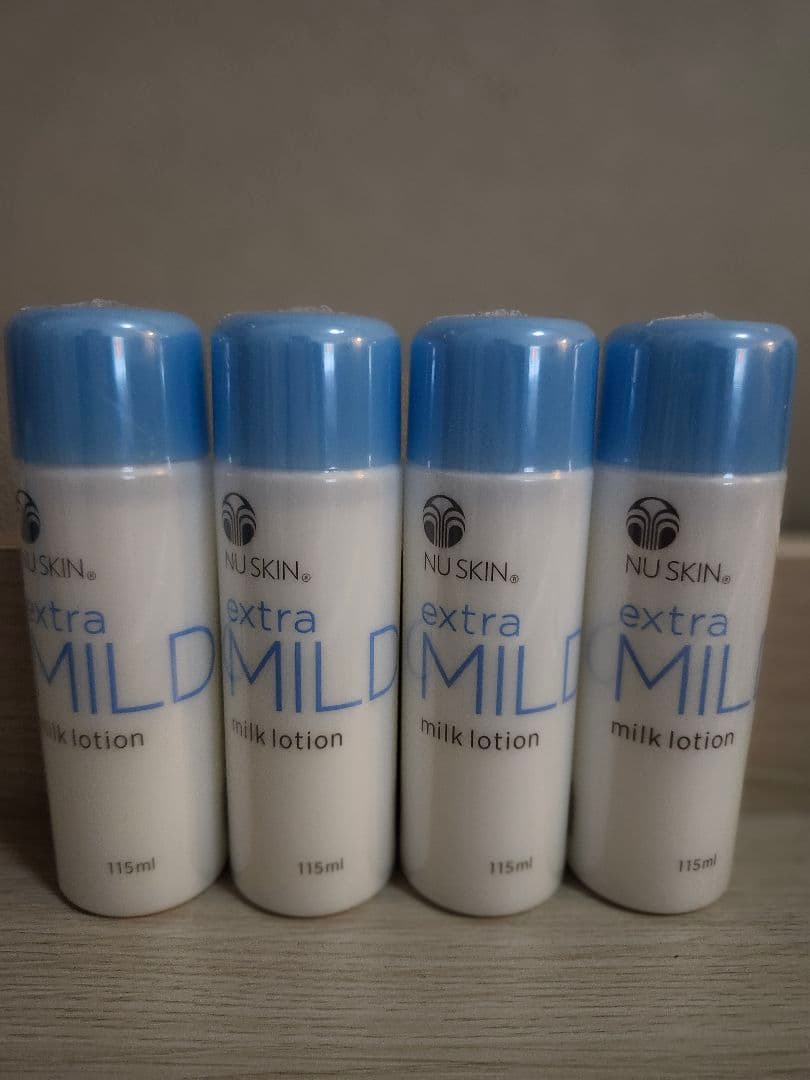 【ニュースキン】エクストラマイルドミルクローション（115ml × 4本）