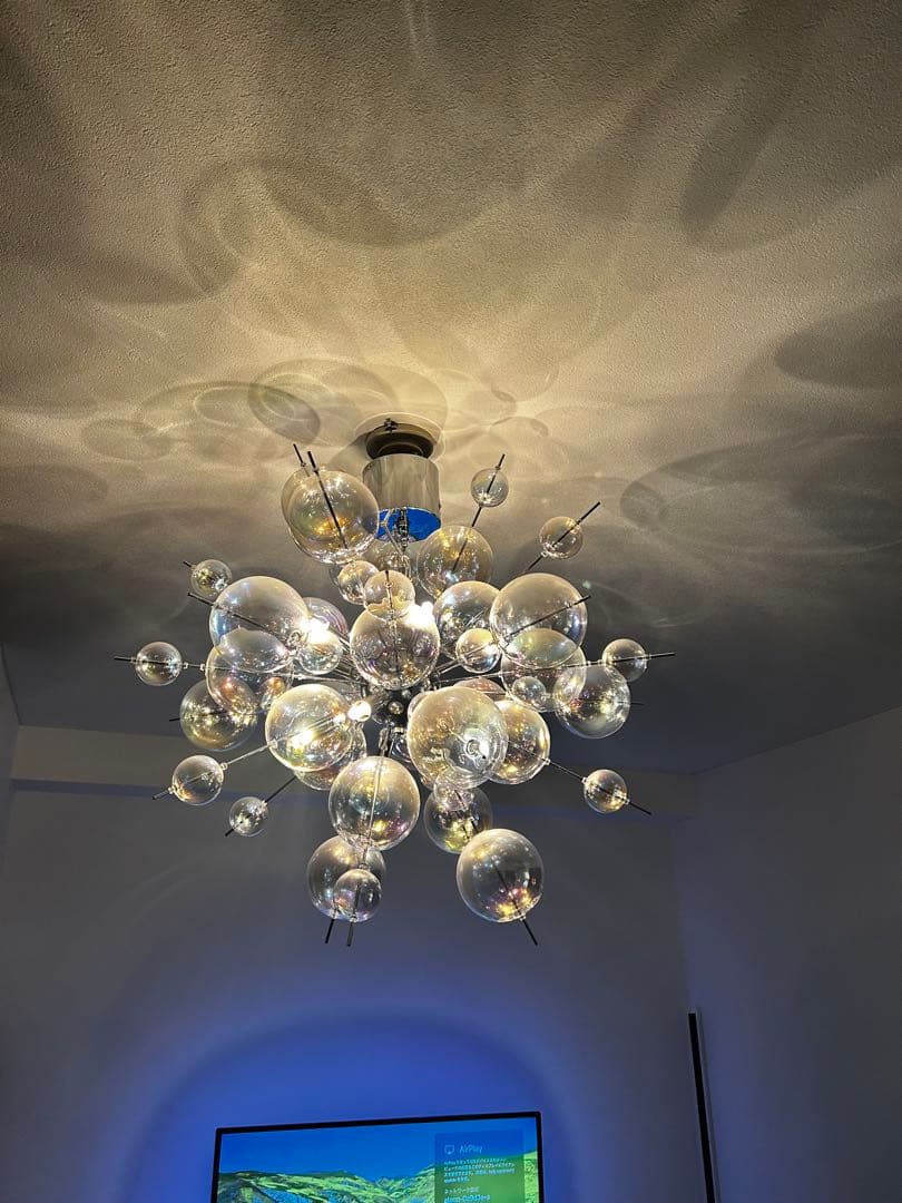 マックイーン バブルデザイン シャンデリア ラスター