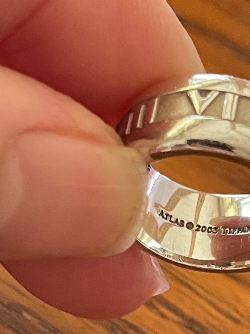 Tiffany & Co. Atlas Ring 2005年製　アトラス　10号