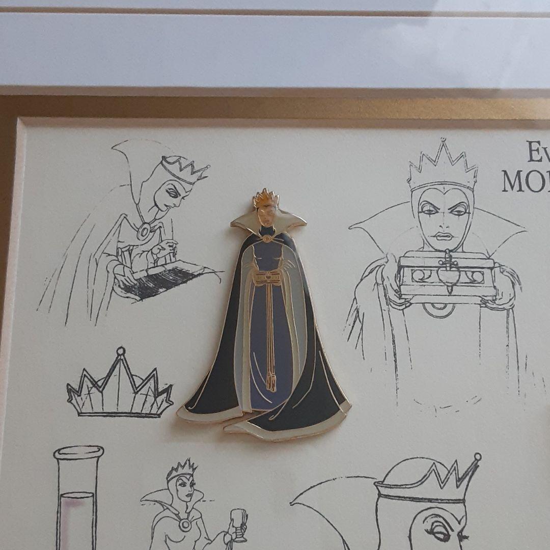 限定品　ディズニー　エビルクイーンモデルシート　7500分の2197