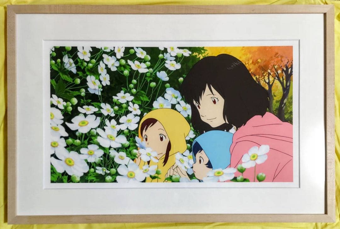 おおかみこどもの雨と雪 未来のミライ展 リトグラフ