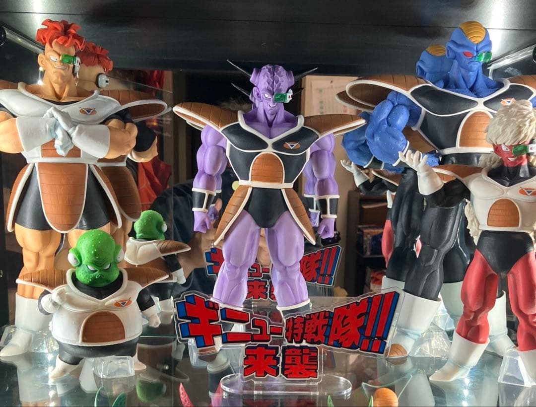 ドラゴンボールZ 1番くじ　ギニュー特戦隊 5体セット　新品未開封　まとめ売り