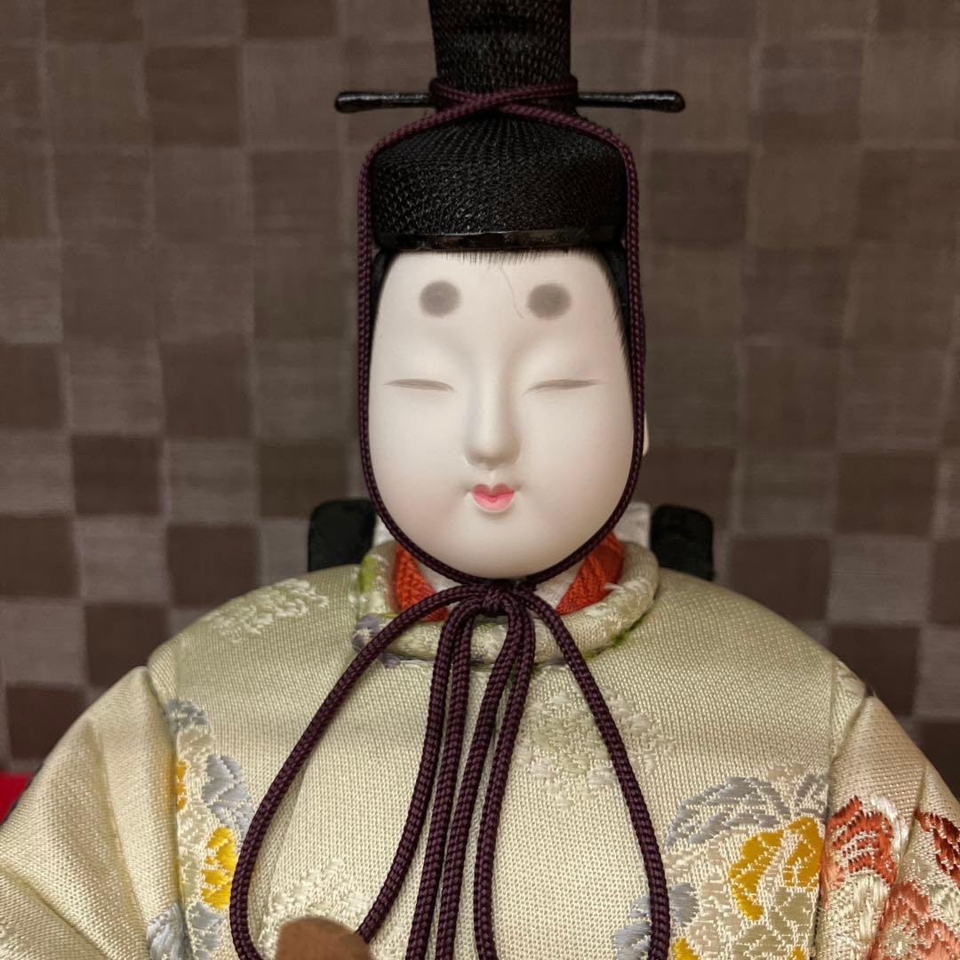 お値下げしました。真多呂木目込雛人形