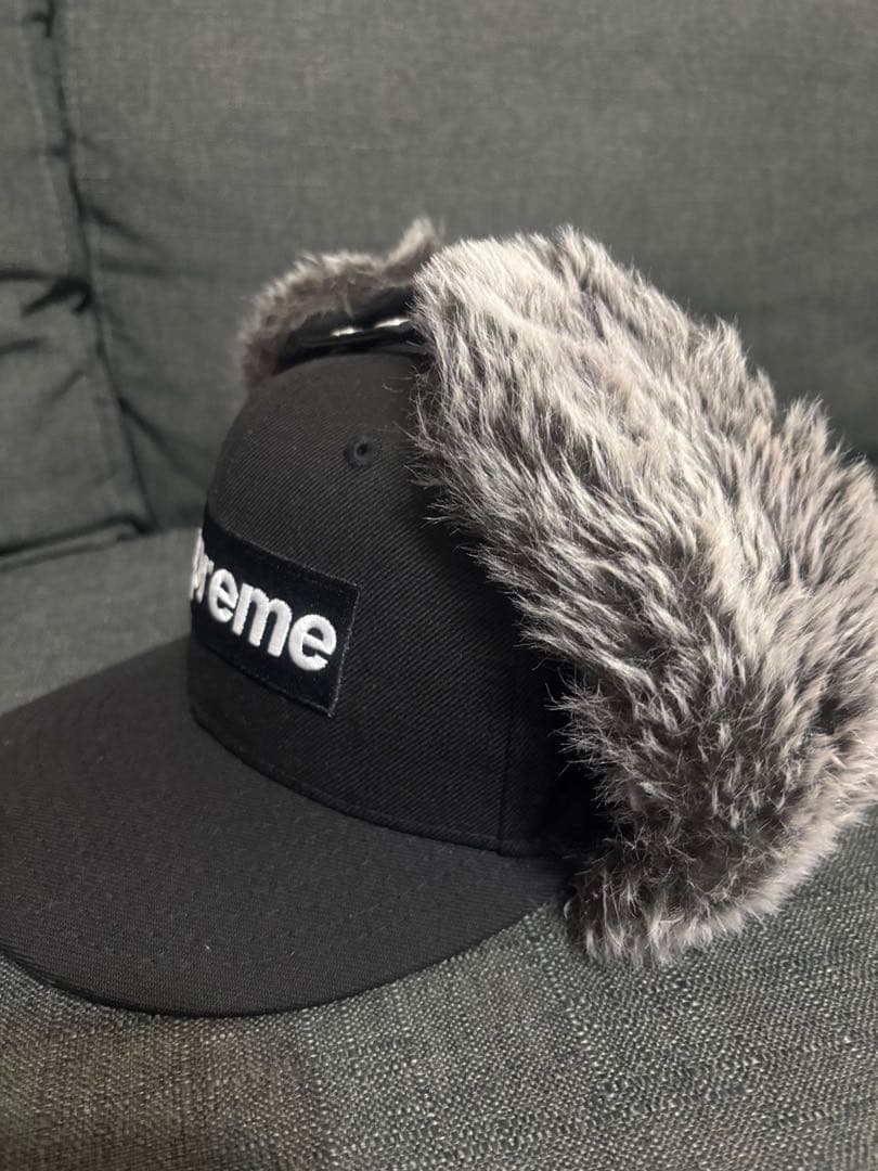帽子 Supreme ear flap cap NEW ERA 7 3/8