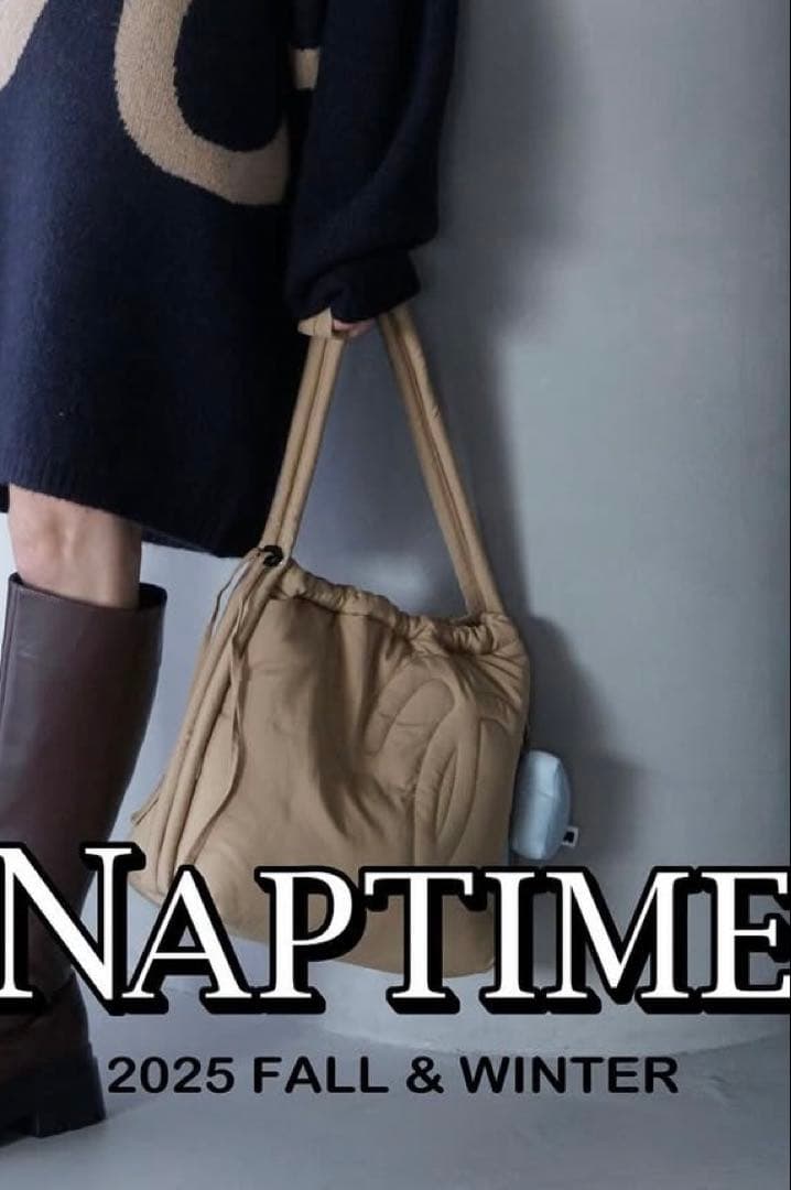 ナップタイム　2025 ショルダーバッグ　ブラウン 未開封