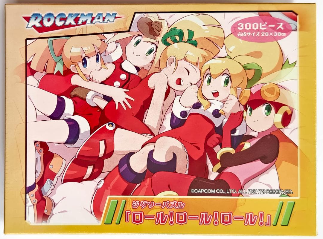 ロールちゃん ジグソーパズル 「ロール! ロール! ロール!」 (ロックマン)