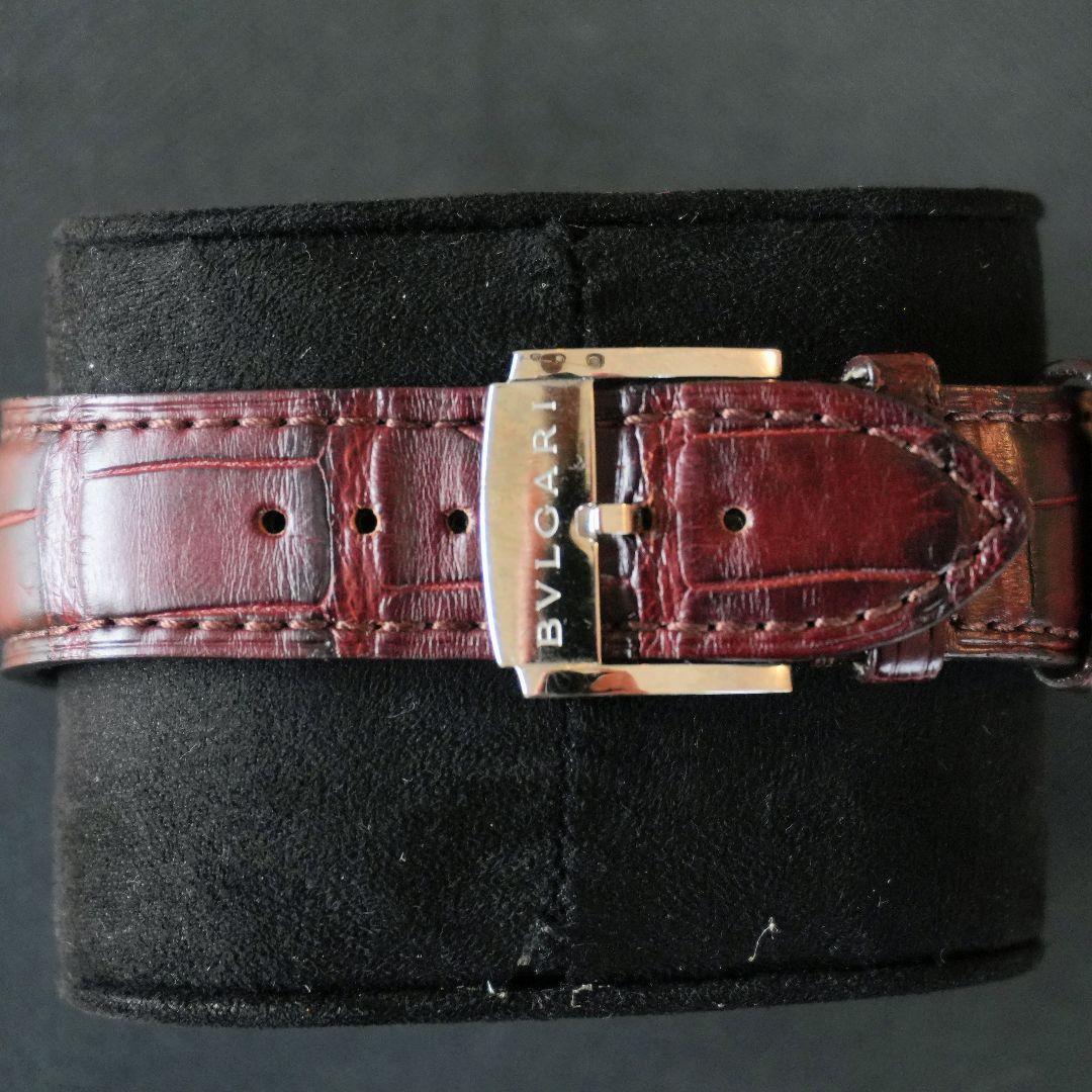 【美品・正規保証書付】ブルガリ オクト ローマ 102703 使用数回程度