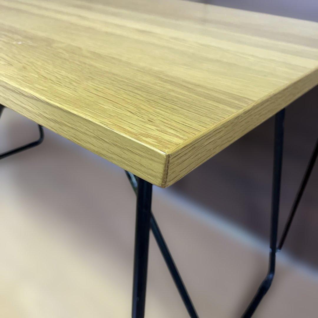 無印良品　MUJI 折りたたみテーブル　120 オーク　ダイニングテーブル