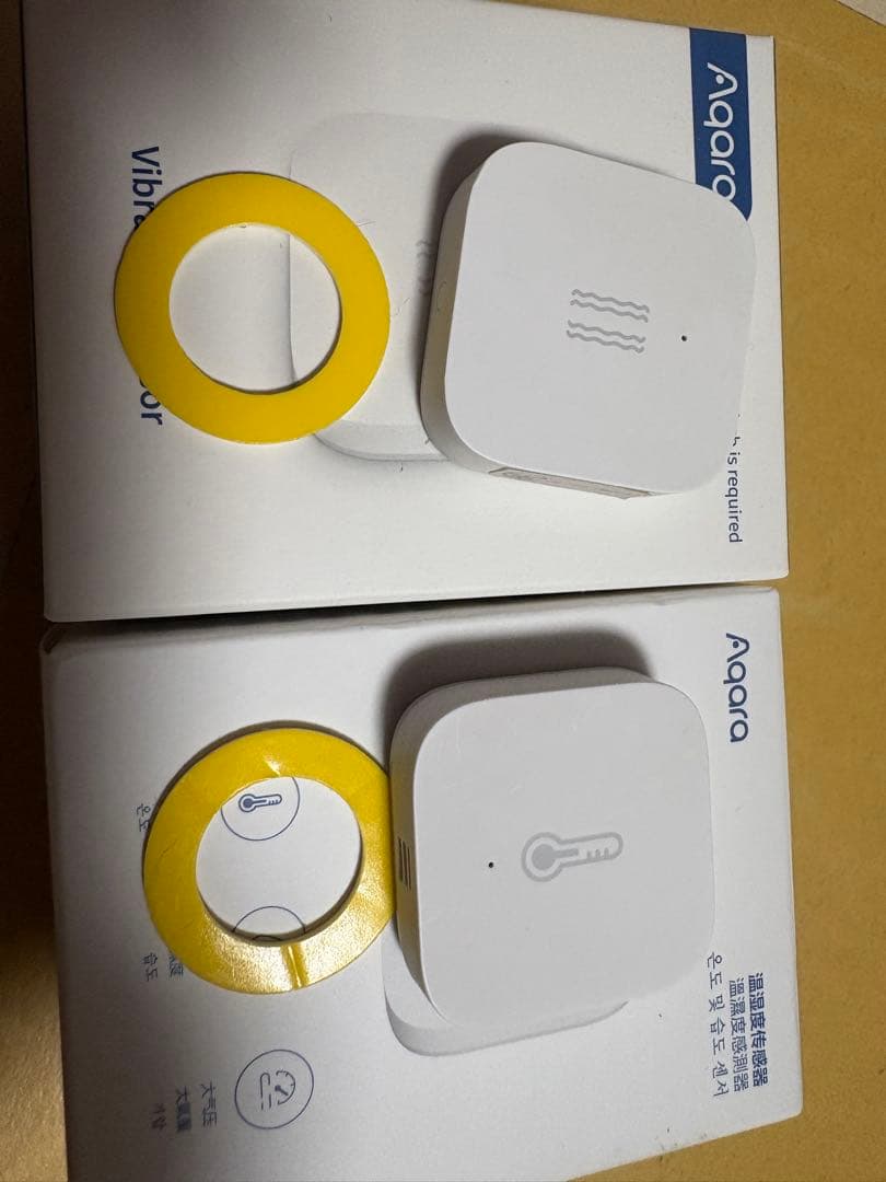 Aqara スマートリモコン G3ハブ 温度センサー ショックセンサー セット