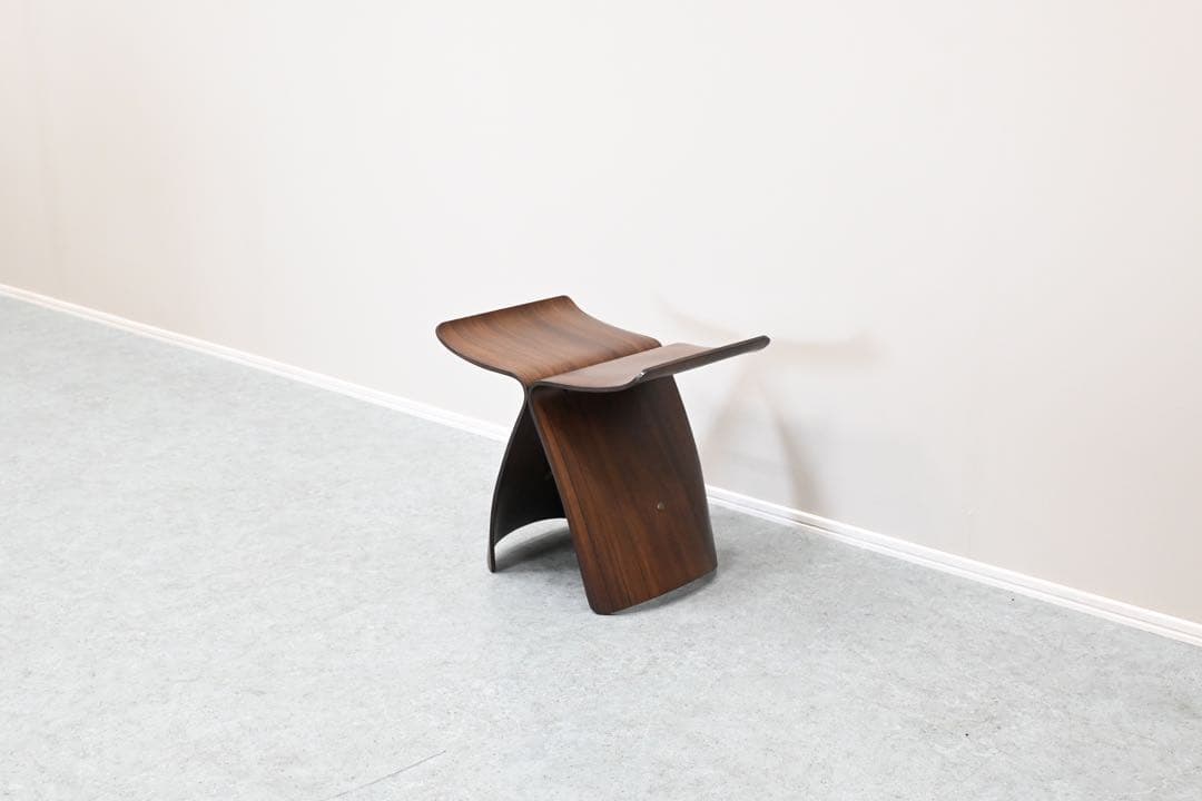 【vintage】 天童木工 バタフライスツール tendo 旧タグ