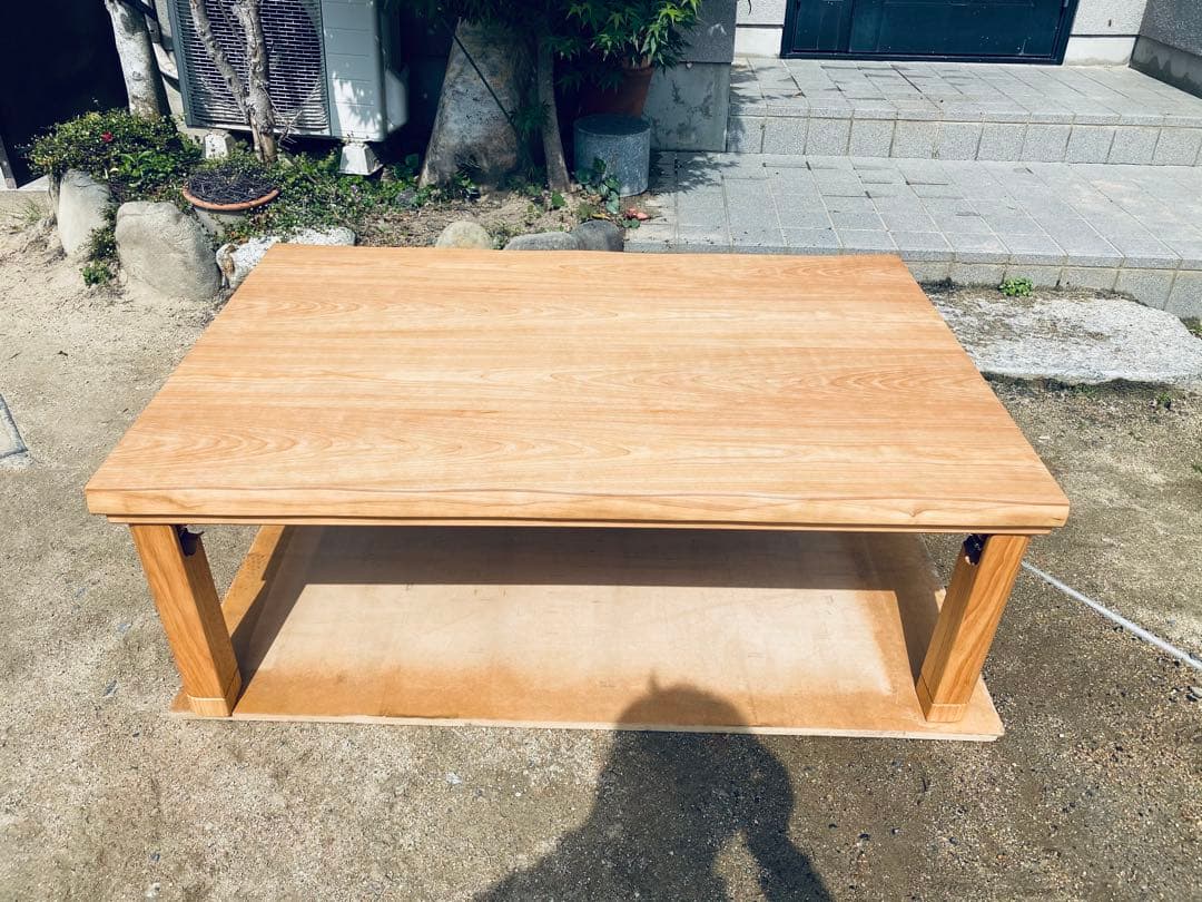 こたつサクラ120折りたたみ脚日本製・ヒーター付き