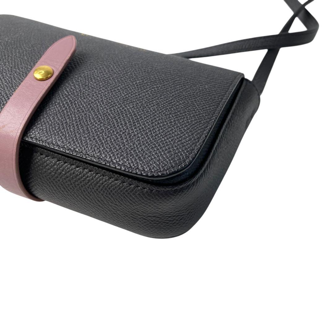 美品 セリーヌ CELINE ストラップクラッチ ショルダーバッグ ポシェット